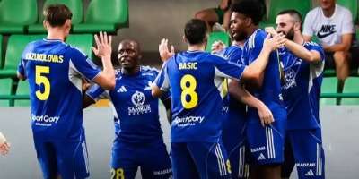 Colman Domingo and Jude Law at amfAR’s Venice Gala