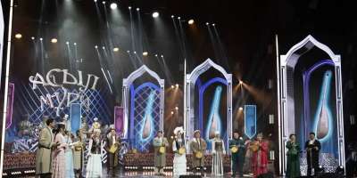 Colman Domingo and Jude Law at amfAR’s Venice Gala