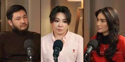 Colman Domingo and Jude Law at amfAR’s Venice Gala