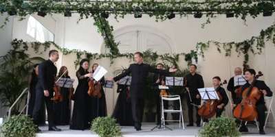 Colman Domingo and Jude Law at amfAR’s Venice Gala