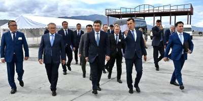 Colman Domingo and Jude Law at amfAR’s Venice Gala