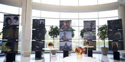 Colman Domingo and Jude Law at amfAR’s Venice Gala