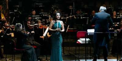 Colman Domingo and Jude Law at amfAR’s Venice Gala