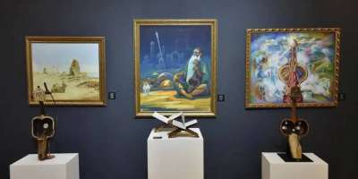 Colman Domingo and Jude Law at amfAR’s Venice Gala