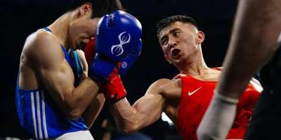 Colman Domingo and Jude Law at amfAR’s Venice Gala