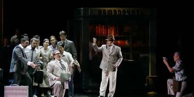 Colman Domingo and Jude Law at amfAR’s Venice Gala