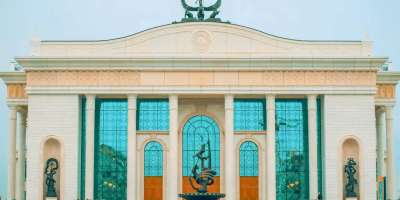 Colman Domingo and Jude Law at amfAR’s Venice Gala