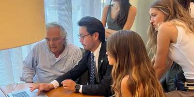 Colman Domingo and Jude Law at amfAR’s Venice Gala