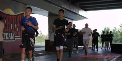 Colman Domingo and Jude Law at amfAR’s Venice Gala