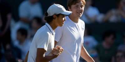Colman Domingo and Jude Law at amfAR’s Venice Gala