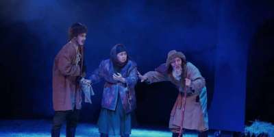 Colman Domingo and Jude Law at amfAR’s Venice Gala