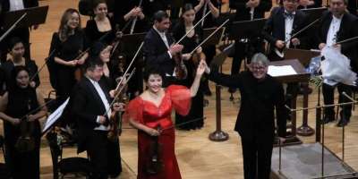 Colman Domingo and Jude Law at amfAR’s Venice Gala