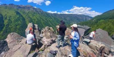 Colman Domingo and Jude Law at amfAR’s Venice Gala