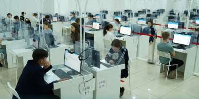 Colman Domingo and Jude Law at amfAR’s Venice Gala