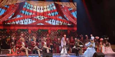 Colman Domingo and Jude Law at amfAR’s Venice Gala