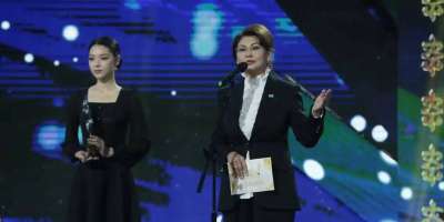 Colman Domingo and Jude Law at amfAR’s Venice Gala