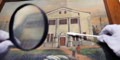 Colman Domingo and Jude Law at amfAR’s Venice Gala