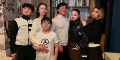 Colman Domingo and Jude Law at amfAR’s Venice Gala