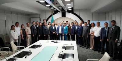 Colman Domingo and Jude Law at amfAR’s Venice Gala