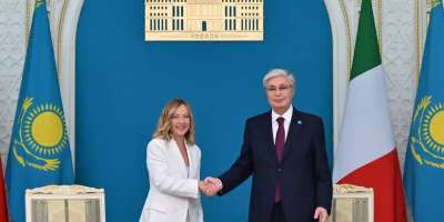 Colman Domingo and Jude Law at amfAR’s Venice Gala