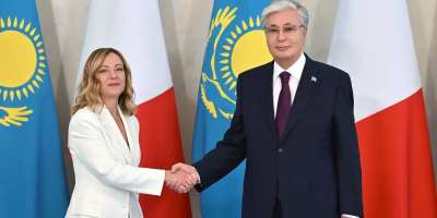 Colman Domingo and Jude Law at amfAR’s Venice Gala