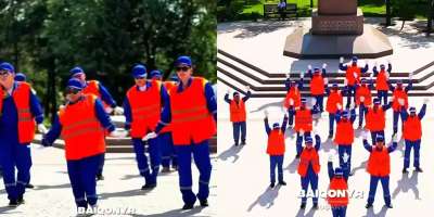 Colman Domingo and Jude Law at amfAR’s Venice Gala