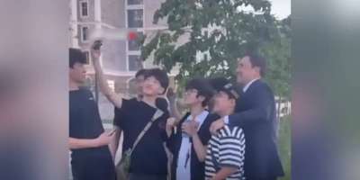 Colman Domingo and Jude Law at amfAR’s Venice Gala