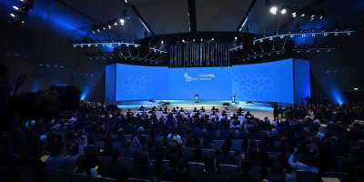 Colman Domingo and Jude Law at amfAR’s Venice Gala