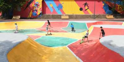 Colman Domingo and Jude Law at amfAR’s Venice Gala