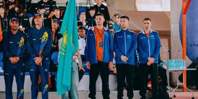 Colman Domingo and Jude Law at amfAR’s Venice Gala
