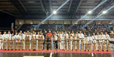 Colman Domingo and Jude Law at amfAR’s Venice Gala