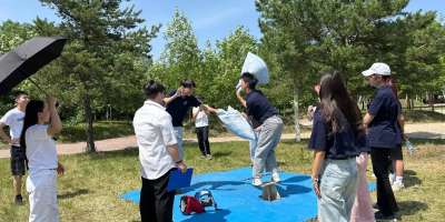 Colman Domingo and Jude Law at amfAR’s Venice Gala