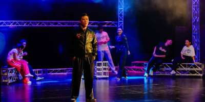 Colman Domingo and Jude Law at amfAR’s Venice Gala