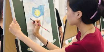 Colman Domingo and Jude Law at amfAR’s Venice Gala