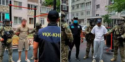 Colman Domingo and Jude Law at amfAR’s Venice Gala