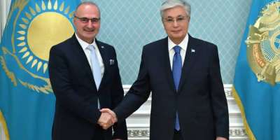 Colman Domingo and Jude Law at amfAR’s Venice Gala