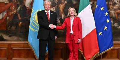 Colman Domingo and Jude Law at amfAR’s Venice Gala