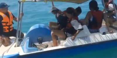 Colman Domingo and Jude Law at amfAR’s Venice Gala