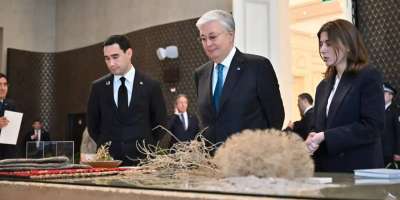 Colman Domingo and Jude Law at amfAR’s Venice Gala