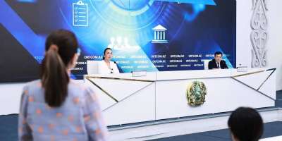 Colman Domingo and Jude Law at amfAR’s Venice Gala