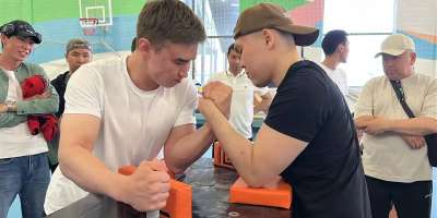 Colman Domingo and Jude Law at amfAR’s Venice Gala
