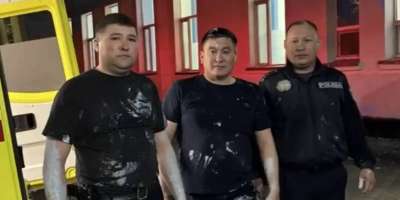 Colman Domingo and Jude Law at amfAR’s Venice Gala