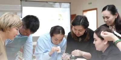 Colman Domingo and Jude Law at amfAR’s Venice Gala