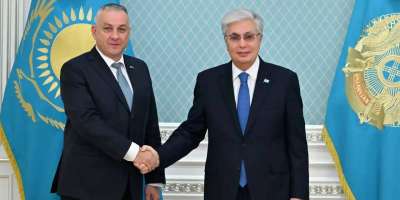 Colman Domingo and Jude Law at amfAR’s Venice Gala