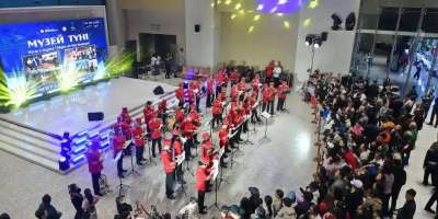 Colman Domingo and Jude Law at amfAR’s Venice Gala
