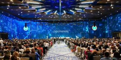 Colman Domingo and Jude Law at amfAR’s Venice Gala
