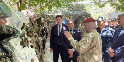 Colman Domingo and Jude Law at amfAR’s Venice Gala