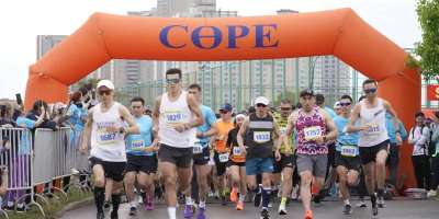 Colman Domingo and Jude Law at amfAR’s Venice Gala