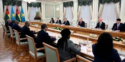 Colman Domingo and Jude Law at amfAR’s Venice Gala