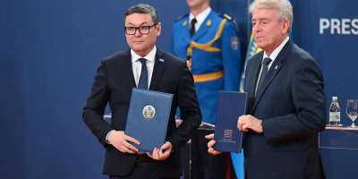 Colman Domingo and Jude Law at amfAR’s Venice Gala